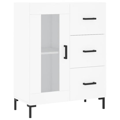 Sideboard White 69.5x34x90 cm Engineered Wood