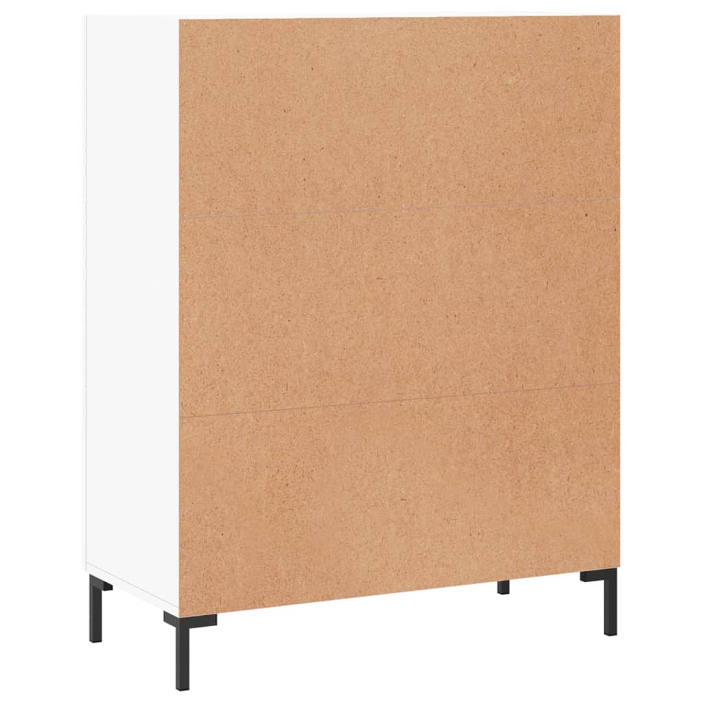 Sideboard White 69.5x34x90 cm Engineered Wood