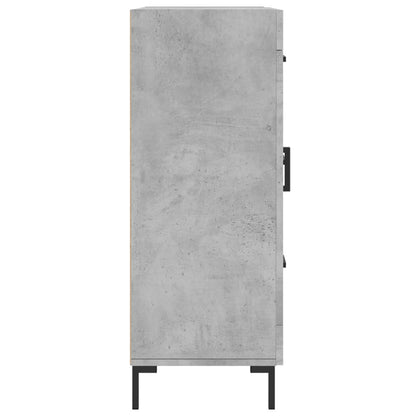 Sideboard Concrete Grey 69,5x34x90 cm Engineered Wood