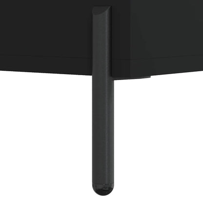 Sideboard Black 69,5x34x90 cm Engineered Wood
