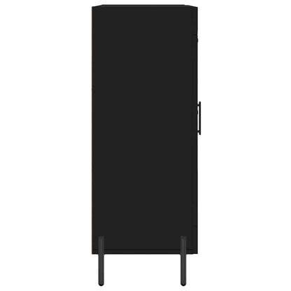 Sideboard Black 69,5x34x90 cm Engineered Wood