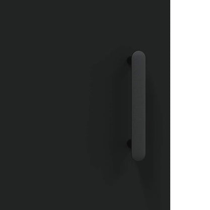 Sideboard Black 69,5x34x90 cm Engineered Wood
