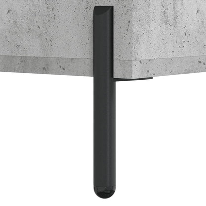 Sideboard Concrete Grey 69,5x34x90 cm Engineered Wood