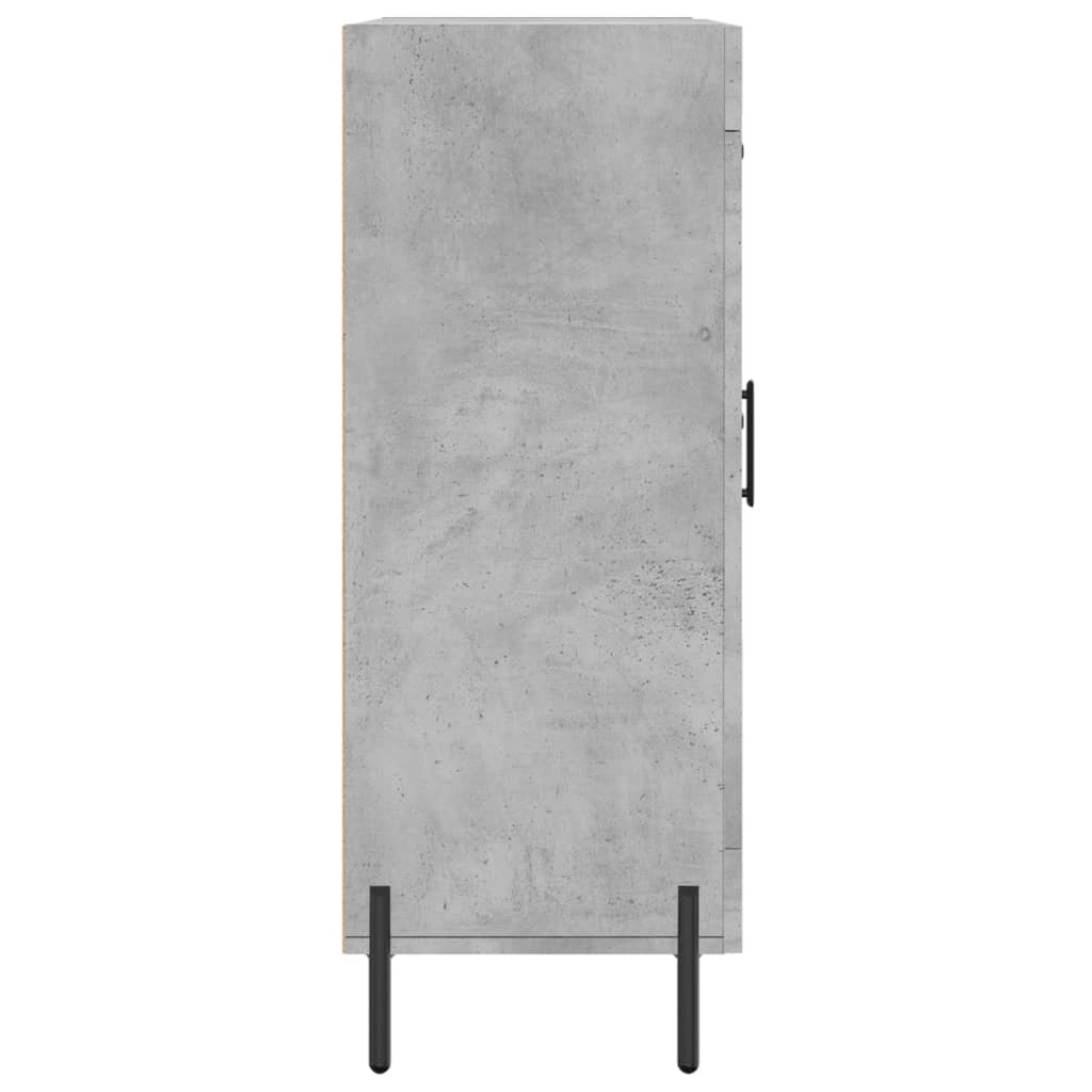 Sideboard Concrete Grey 69,5x34x90 cm Engineered Wood