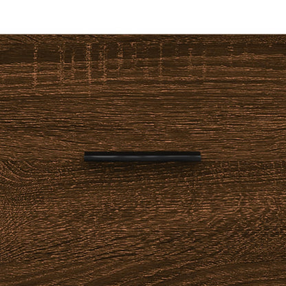 Sideboard Brown Oak 69,5x34x90 cm Engineered Wood