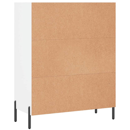 Shelf Cabinet White 69.5x32.5x90 cm Engineered Wood