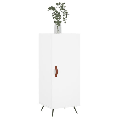 Sideboard White 34.5x34x90 cm Engineered Wood