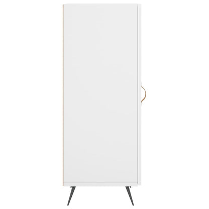 Sideboard White 34.5x34x90 cm Engineered Wood