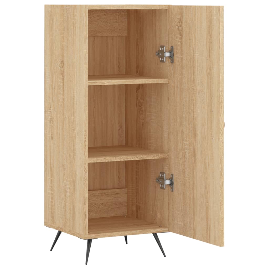 Sideboard Sonoma Oak 34.5x34x90 cm Engineered Wood