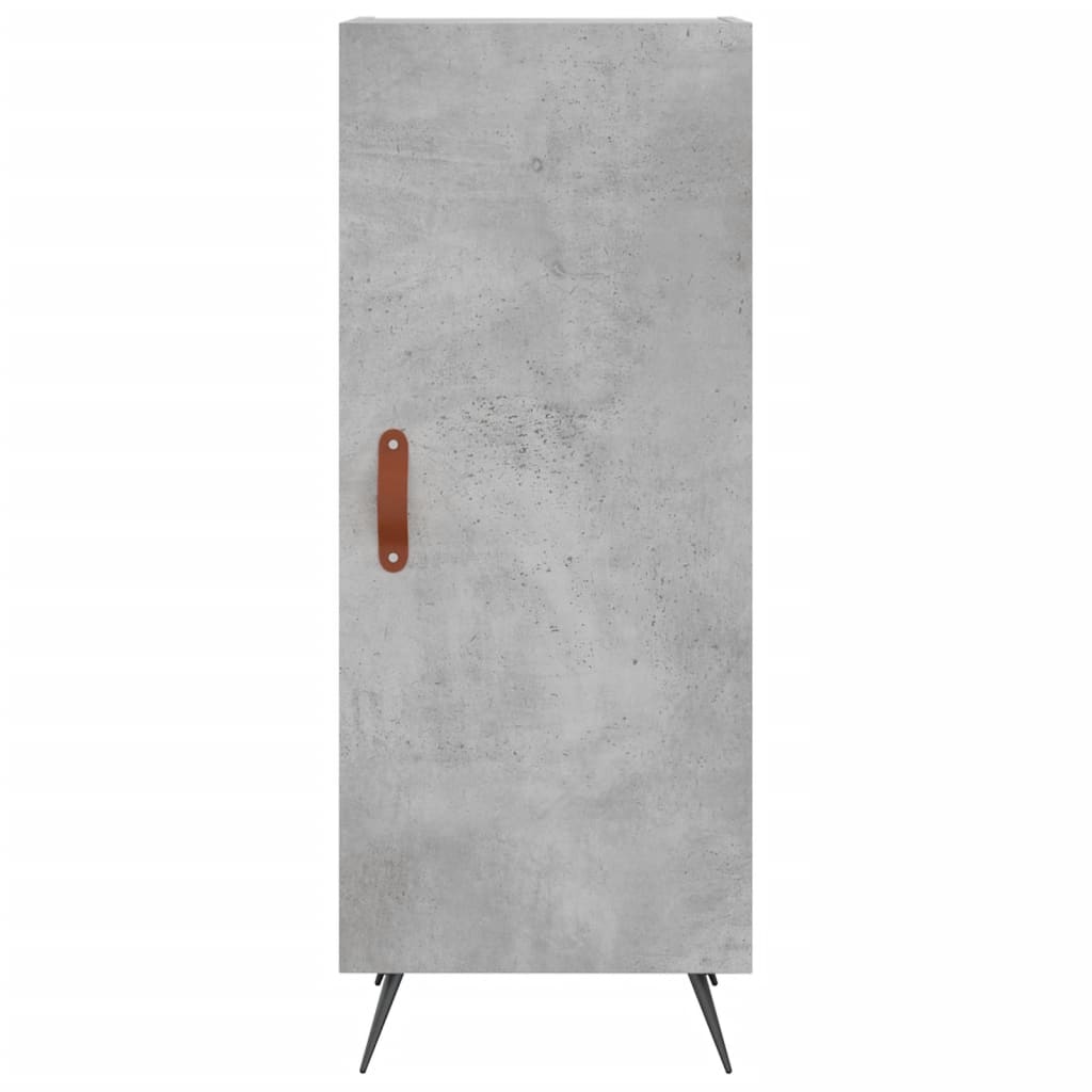 Sideboard Concrete Grey 34.5x34x90 cm Engineered Wood