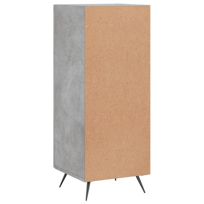 Sideboard Concrete Grey 34.5x34x90 cm Engineered Wood