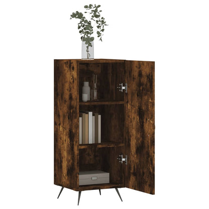 Sideboard Smoked Oak 34.5x34x90 cm Engineered Wood