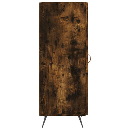 Sideboard Smoked Oak 34.5x34x90 cm Engineered Wood