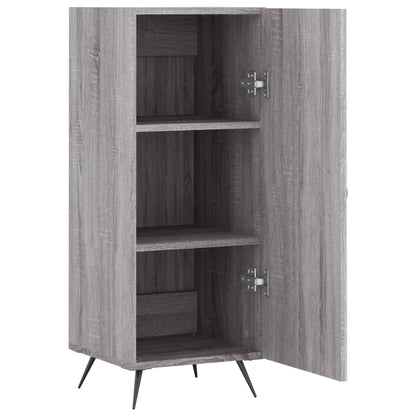 Sideboard Grey Sonoma 34.5x34x90 cm Engineered Wood