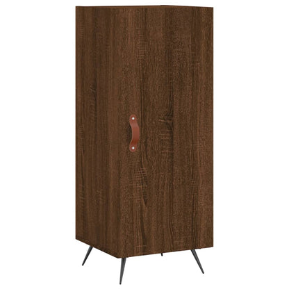Sideboard Brown Oak 34.5x34x90 cm Engineered Wood