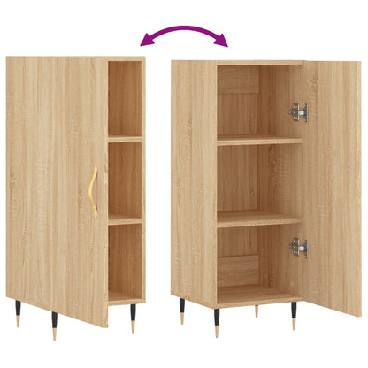 Sideboard Sonoma Oak 34.5x34x90 cm Engineered Wood
