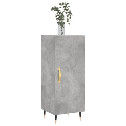 Sideboard Concrete Grey 34.5x34x90 cm Engineered Wood