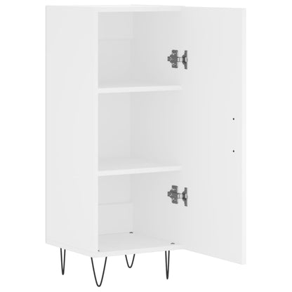Sideboard White 34.5x34x90 cm Engineered Wood