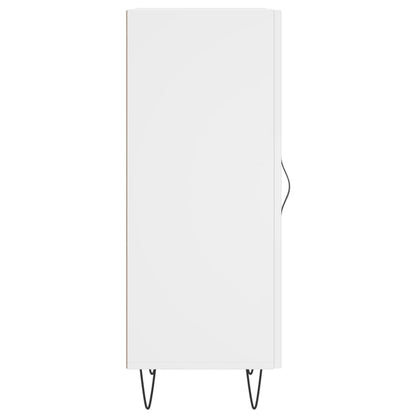 Sideboard White 34.5x34x90 cm Engineered Wood