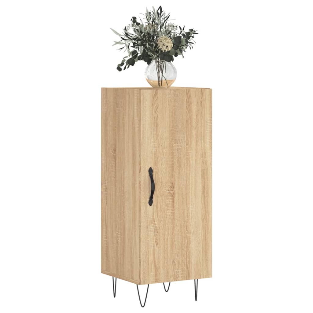 Sideboard Sonoma Oak 34.5x34x90 cm Engineered Wood