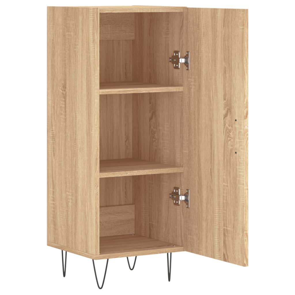 Sideboard Sonoma Oak 34.5x34x90 cm Engineered Wood