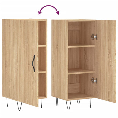 Sideboard Sonoma Oak 34.5x34x90 cm Engineered Wood