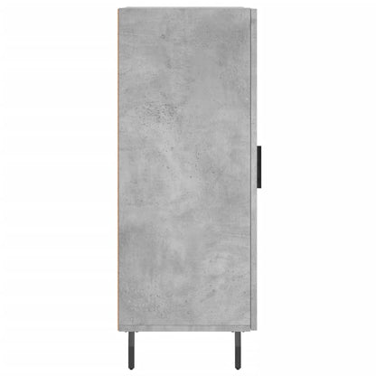 Sideboard Concrete Grey 34.5x34x90 cm Engineered Wood