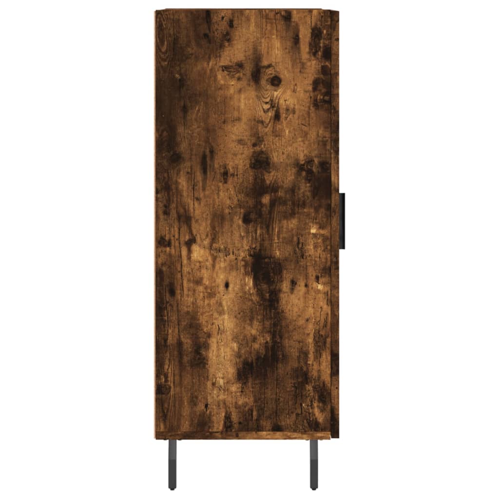 Sideboard Smoked Oak 34.5x34x90 cm Engineered Wood
