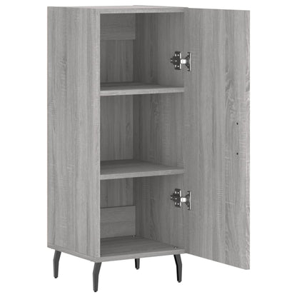 Sideboard Grey Sonoma 34.5x34x90 cm Engineered Wood
