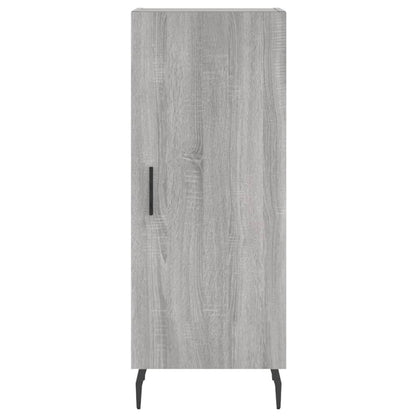 Sideboard Grey Sonoma 34.5x34x90 cm Engineered Wood