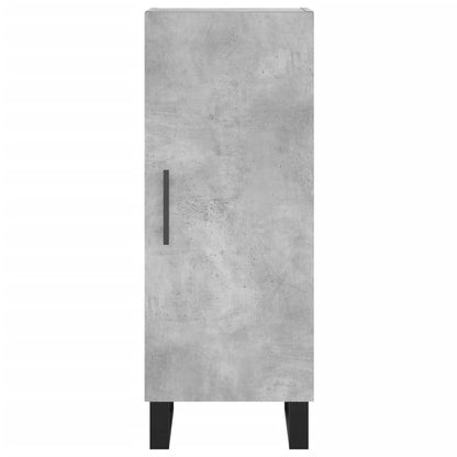 Sideboard Concrete Grey 34.5x34x90 cm Engineered Wood