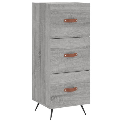 Sideboard Grey Sonoma 34.5x34x90 cm Engineered Wood
