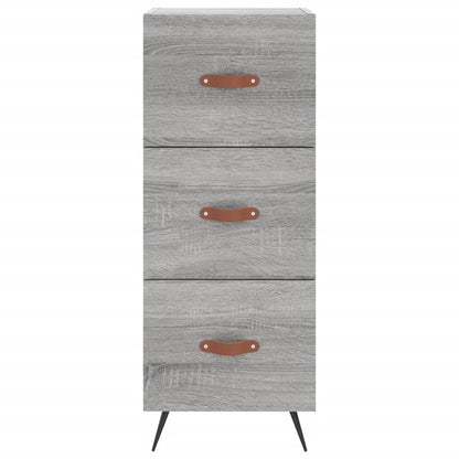 Sideboard Grey Sonoma 34.5x34x90 cm Engineered Wood
