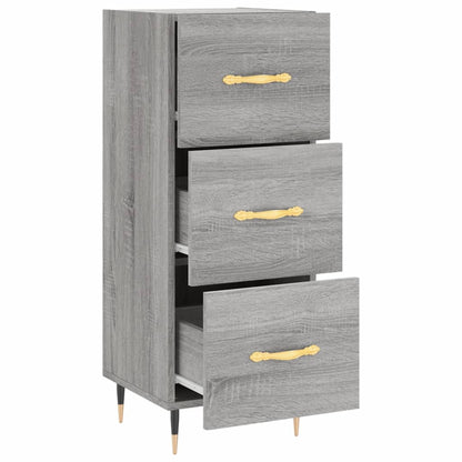 Sideboard Grey Sonoma 34.5x34x90 cm Engineered Wood