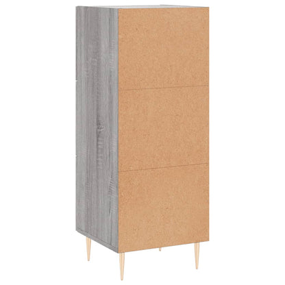 Sideboard Grey Sonoma 34.5x34x90 cm Engineered Wood