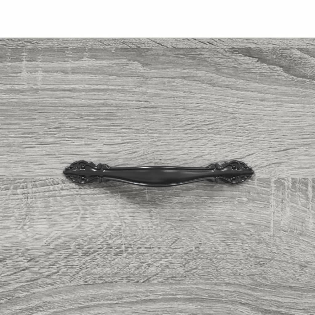 Sideboard Grey Sonoma 34.5x34x90 cm Engineered Wood