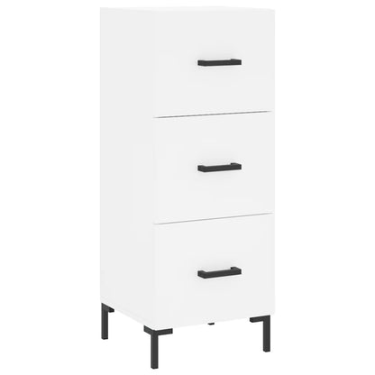 Sideboard White 34,5x34x90 cm Engineered Wood