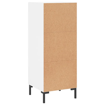 Sideboard White 34,5x34x90 cm Engineered Wood