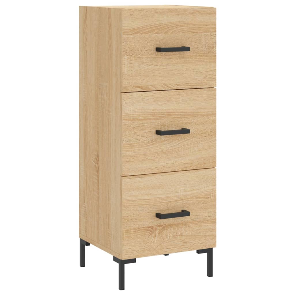 Sideboard Sonoma Oak 34.5x34x90 cm Engineered Wood