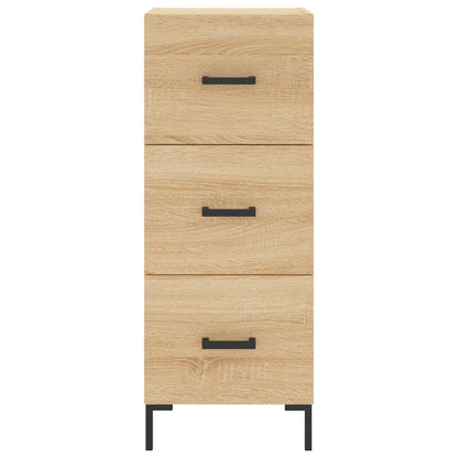 Sideboard Sonoma Oak 34.5x34x90 cm Engineered Wood