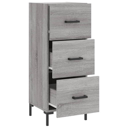 Sideboard Grey Sonoma 34,5x34x90 cm Engineered Wood