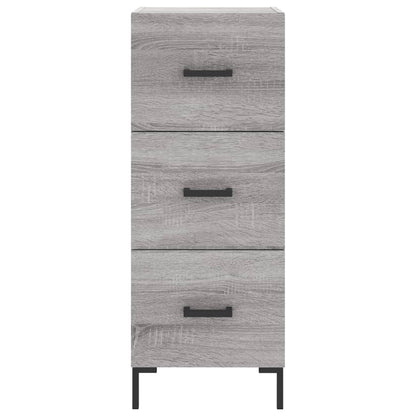 Sideboard Grey Sonoma 34,5x34x90 cm Engineered Wood