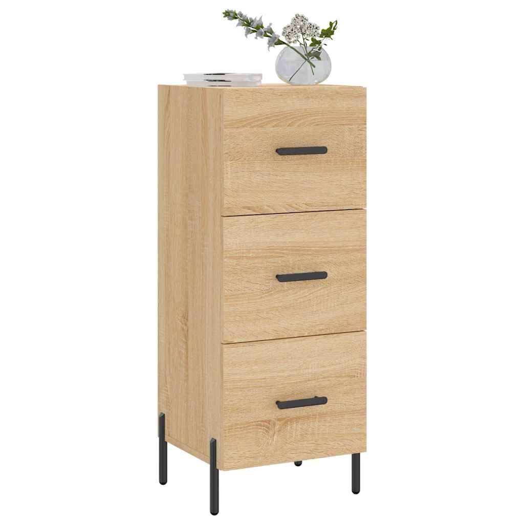 Sideboard Sonoma Oak 34.5x34x90 cm Engineered Wood