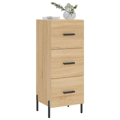 Sideboard Sonoma Oak 34.5x34x90 cm Engineered Wood