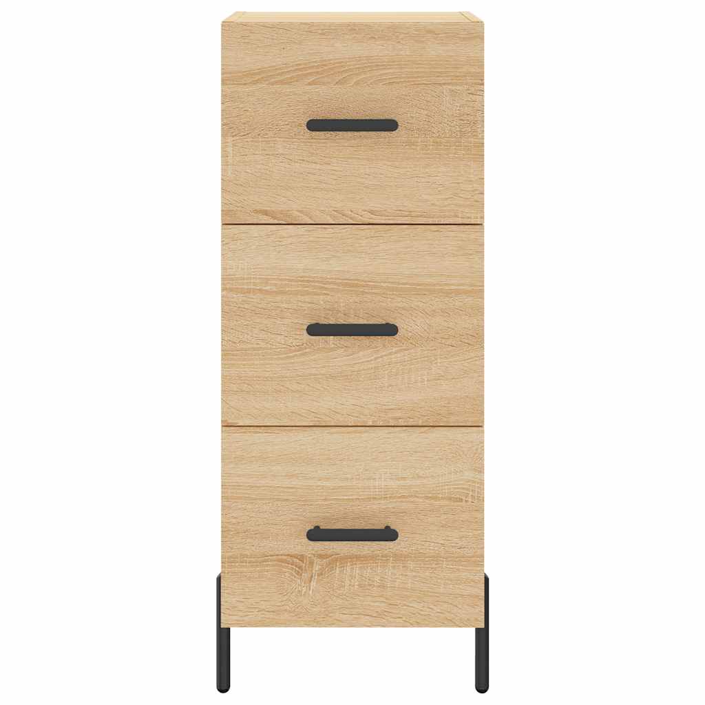 Sideboard Sonoma Oak 34.5x34x90 cm Engineered Wood