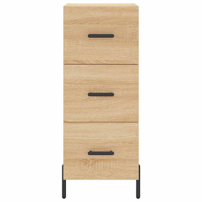 Sideboard Sonoma Oak 34.5x34x90 cm Engineered Wood