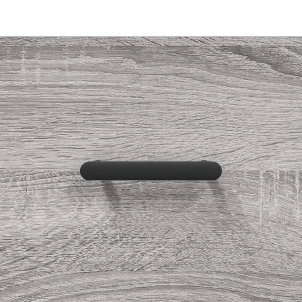 Sideboard Grey Sonoma 34,5x34x90 cm Engineered Wood