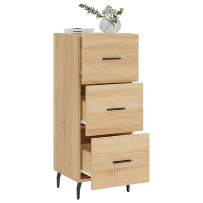 Sideboard Sonoma Oak 34,5x34x90 cm Engineered Wood