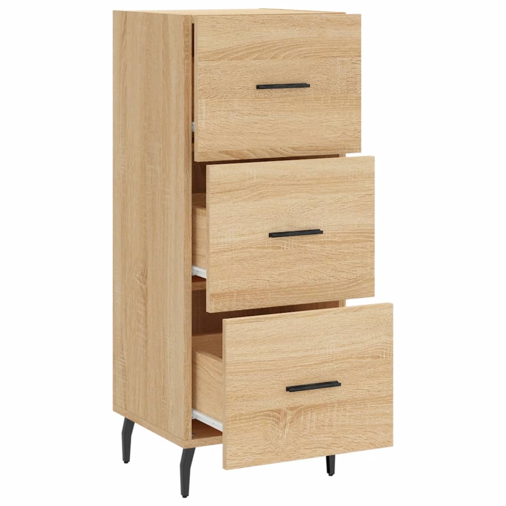 Sideboard Sonoma Oak 34,5x34x90 cm Engineered Wood