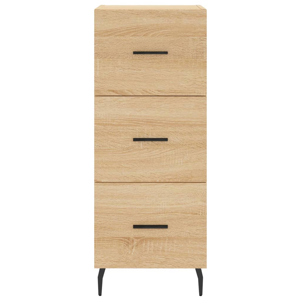 Sideboard Sonoma Oak 34,5x34x90 cm Engineered Wood